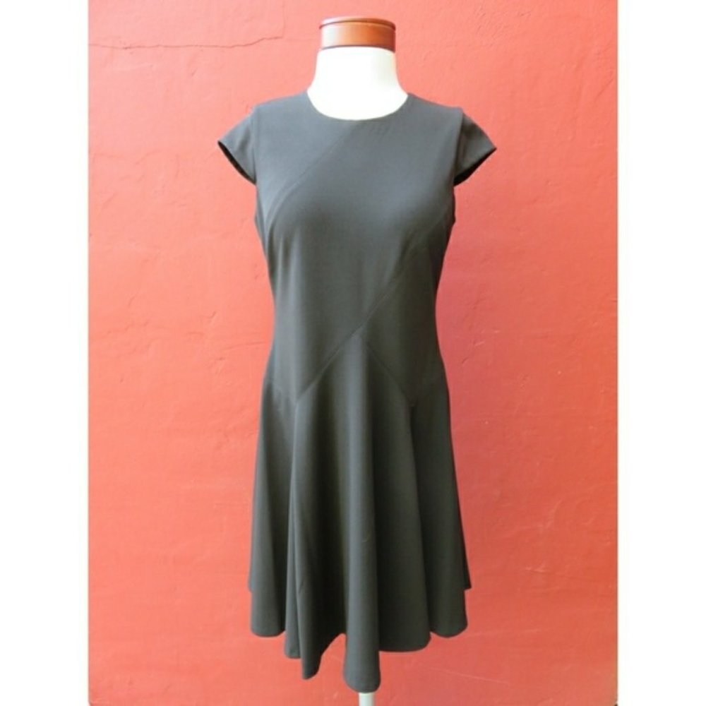 Tommy Hilfiger Swing Skirt Ponte LBD Career Dress - Picture 6 of 7